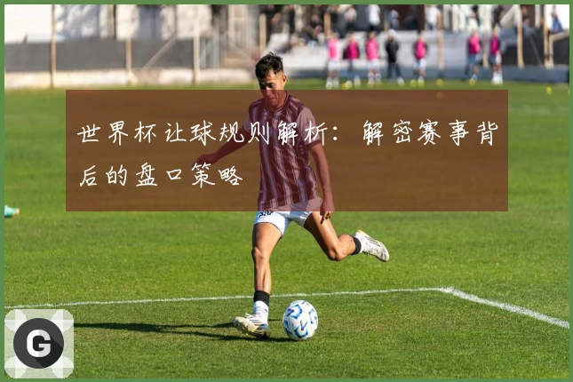 世界杯让球规则解析：解密赛事背后的盘口策略